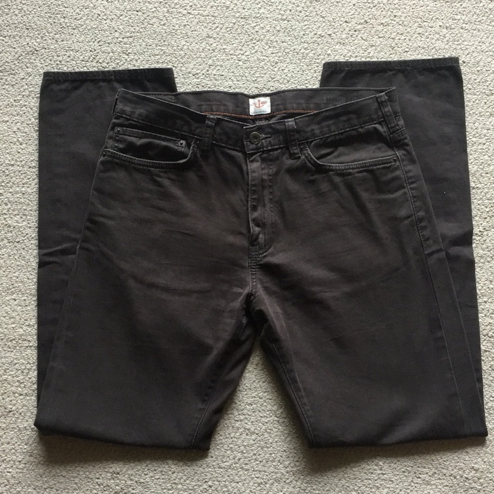 Men’s Dockers, brown jeans, straight fit, 33x32